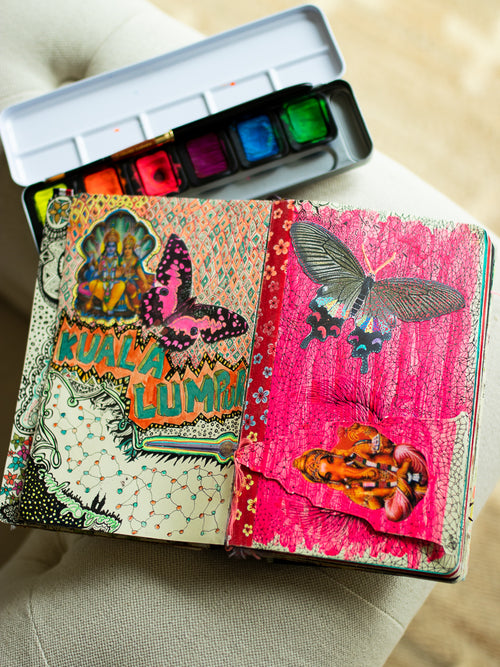 Online workshop - English version: make your magnificent travel book, even if you don