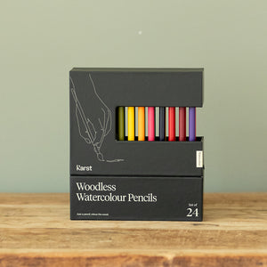 Crayons aquarelle graphite - 24 couleurs
