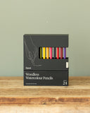 Crayons aquarelle graphite - 24 couleurs