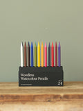 Crayons aquarelle graphite - 24 couleurs