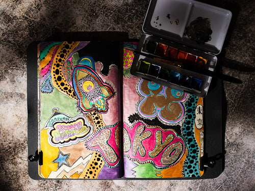 Online workshop - English version: make your magnificent travel book, even if you don