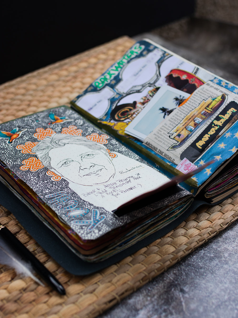 Workshop: make a beautiful travel diary, even if you can't draw